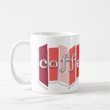 Caneca de café retro de Coffeetime do estilo