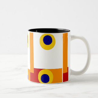 Caneca de café retro de Geo