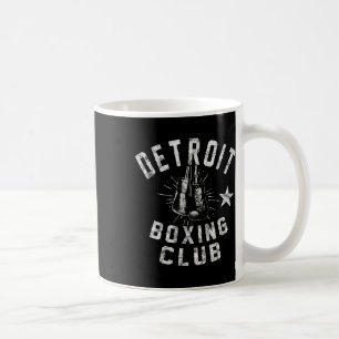 Caneca De Café Retro Detroit BoxClub - Vintage Distressed Box
