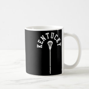 Caneca De Café Retro do Stick Vertical Lacrosse Minimalista do Ke