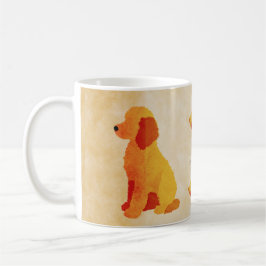 Caneca De Café Retro Dog Mug – Cozy Pet Lover Coffee Cup – Custom