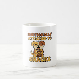 Caneca De Café Retro Dog Snack Devotion White Mug