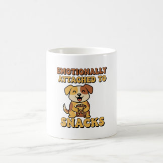 Caneca De Café Retro Dog Snack Devotion White Mug
