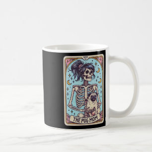 Caneca De Café Retro Engraçado Cachorro Cachorro Mãe Cartão Tarot