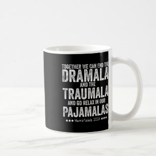 Caneca De Café Retro Engraçado Juntos Podemos Acabar Com O Dramal