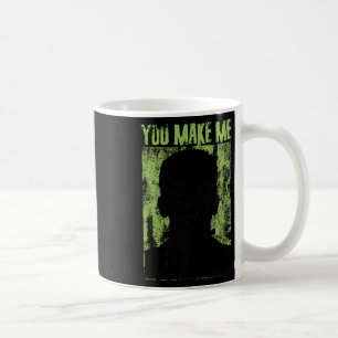 Caneca De Café Retro Engraçado Você Me Faz Sentir Vivo Frankenste