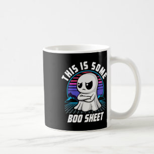 Caneca De Café Retro, Este É Um Pouco De Ghost Ghost Halloween De