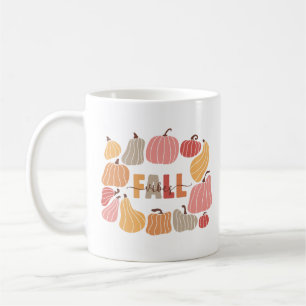 Caneca De Café Retro Fall Vibes Mug com Bombeiros Coloridos Bonit