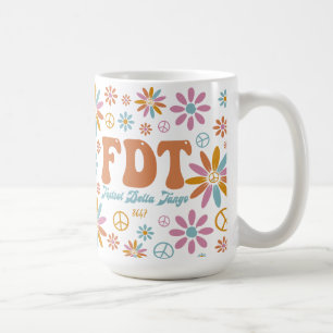 Caneca De Café Retro FDT Foxtrot Delta Tango