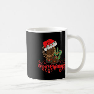 Caneca De Café Retro Feliz Natal Chapéu do Papai Noel Botas de Co