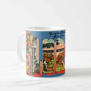 Caneca De Café Retro Florida