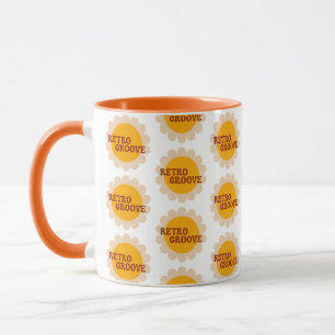 Caneca de Café Retro Groove