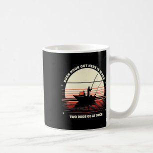 Caneca De Café Retro Hora de Rush Aqui Quando Duas Hastes de Uma