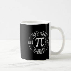 Caneca De Café Retro Irracional, Mas Bem Arredondado Pi Day Celeb