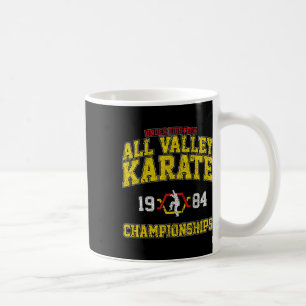 Caneca De Café Retro Karate Vintage All Valley Karate Champio