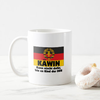 Caneca De Café Retro Käwin Ich bin ein Kind der DDR Ostalgie