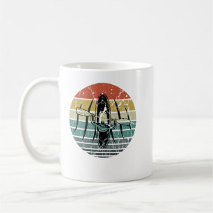 Caneca De Café Retro Kayak Canoé Ampla Funny Kayaking Paddling Ka
