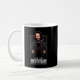 Caneca De Café Retro Keanu Art Reeves Incrível Para Ventilador De