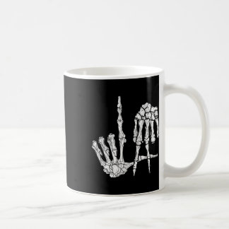 Caneca De Café Retro La Hands Skeleton Los Angeles Sinal Hall