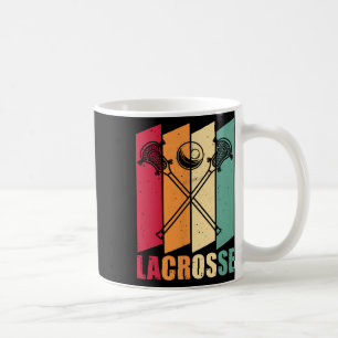 Caneca De Café Retro Lacrosse Team Player - Vintage Lacrosse