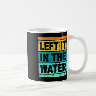 Caneca De Café Retro Left It In The Water Shirt Christian Faith P