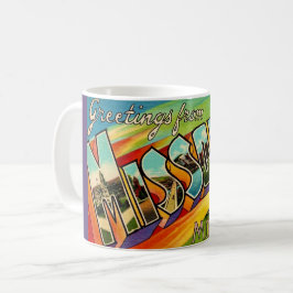 Caneca De Café Retro Missoula MT 