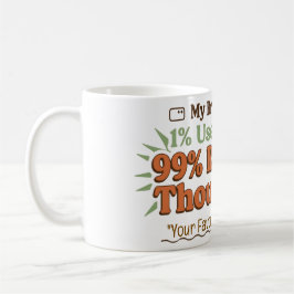 Caneca de Café Retro My Brain Tabs 