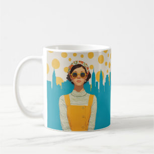 Caneca De Café Retro New York Sunshine