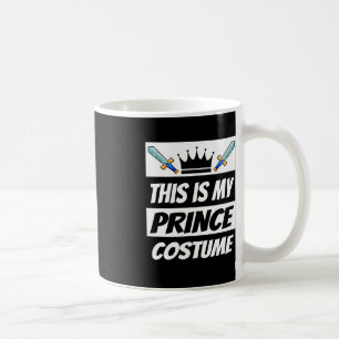 Caneca De Café Retro Prince Costume Dia de as Bruxas engraçado Fi