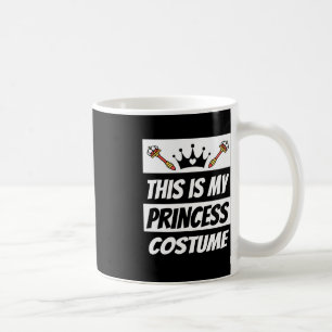 Caneca De Café Retro Princess Costume Halloween Costume