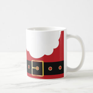Caneca De Café retro santa claus