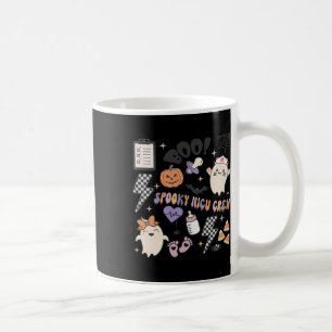 Caneca De Café Retro Spooky Nicu Enfermeira Halloween Chupkin Gho