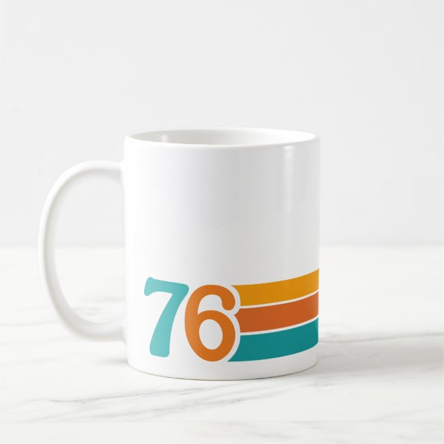 Caneca De Café Retro Sunset 76 (Esquerda)