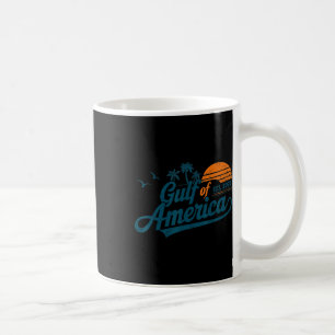 Caneca De Café Retro Vintage Golfo Da América Do Norte 2025 Ameri