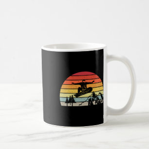 Caneca De Café Retro Vintage Snowboard Mounts Snowboard Sno