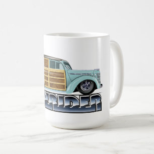 Caneca De Café Retro Woody Lowrider