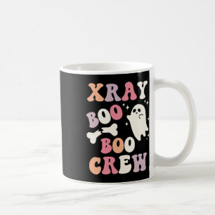 Caneca De Café Retro Xray Boo Boo Crew Ghost X-ray Technician Hal