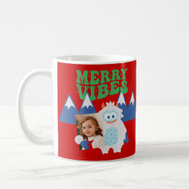 Caneca De Café Retro Yeti Whimsical Kids Natal