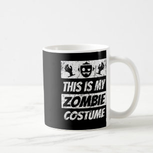 Caneca De Café Retro Zombies Halloween Boys Figurume Divertido