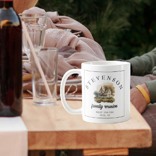 Caneca De Café Reunião da família russa