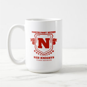 Caneca De Café Reunião do Segundo grau de Forte do Norte Myers na