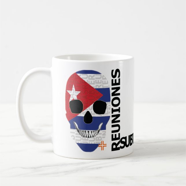 Caneca De Café REUNIONES Cuba Taza clasica (Esquerda)