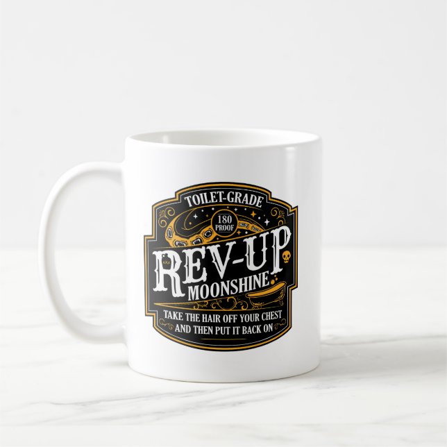 Caneca De Café Rev-Up Moonshine | Dungeon Crawler Carl (Esquerda)