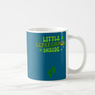 Caneca De Café Revelação de Gravidez Ilustração do Dia de São Pat