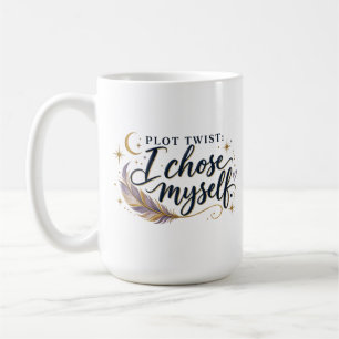 Caneca De Café Reviravolta que Eu Escolhi Empoderamento do Amor P