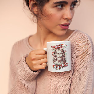 Caneca De Café Revise-me ó Deus