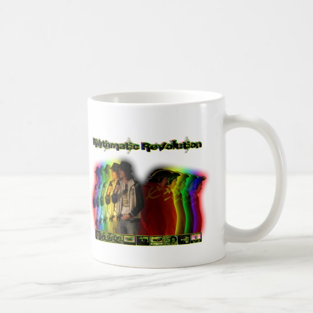Caneca De Café Revolução de Rhythmugtic (Direita)