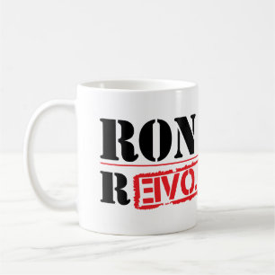 Caneca De Café Revolução de Ron Paul
