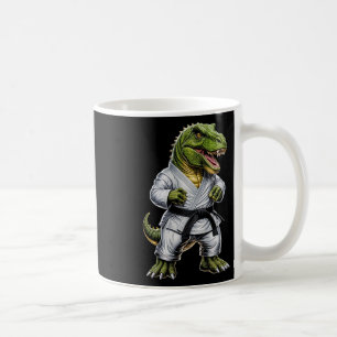 Caneca De Café Rex Artes Marciais Dinossauro Karatê Judô Bjj Luta