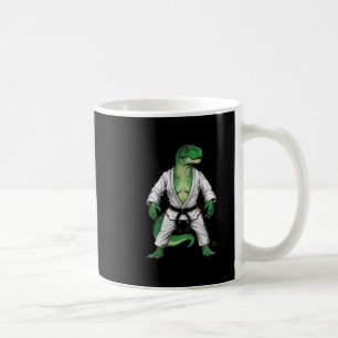 Caneca De Café Rex Martial Arts Dinossaur Judo Jiu-jitsu Karate